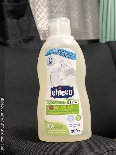 好物分享＊【Chicco食的安心-義大利原裝進口 奶瓶食器清潔劑】