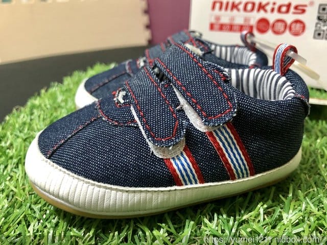 虎寶的鞋鞋初體驗 6M26D【讓寶寶輕鬆踏出人生第一步！台灣品牌-Nikokids學步鞋室(內室外皆宜)】