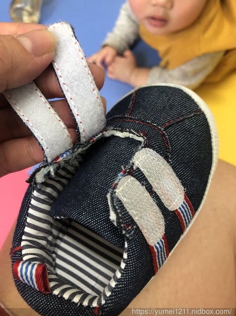 虎寶的鞋鞋初體驗 6M26D【讓寶寶輕鬆踏出人生第一步！台灣品牌-Nikokids學步鞋室(內室外皆宜)】