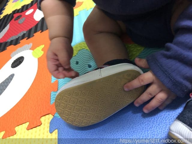 虎寶的鞋鞋初體驗 6M26D【讓寶寶輕鬆踏出人生第一步！台灣品牌-Nikokids學步鞋室(內室外皆宜)】