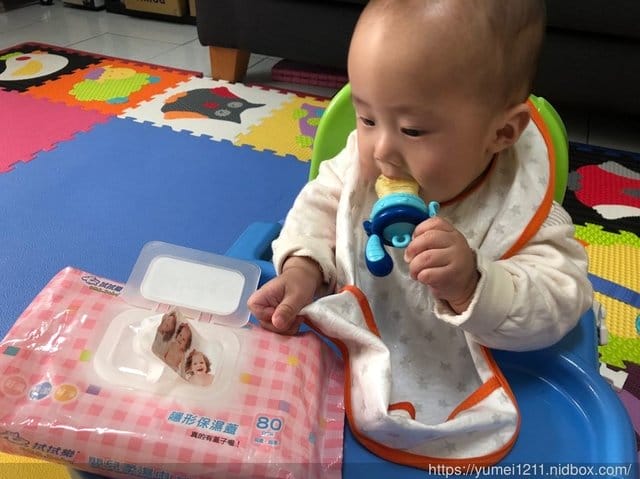 【拭拭樂-嬰兒柔濕巾 立體隱形濕巾蓋，特厚不連抽喔!CP值最高的嬰兒專用柔濕巾】