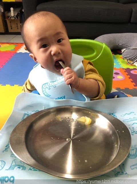 安心無慮的最佳寶寶入門組合【奇哥-抗菌不鏽鋼學習餐具五件組】