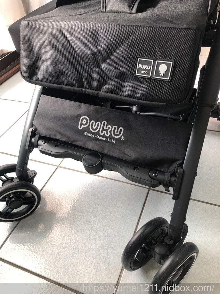 【PUKU-mini-Z米立推車，輕輕甩出大空間】