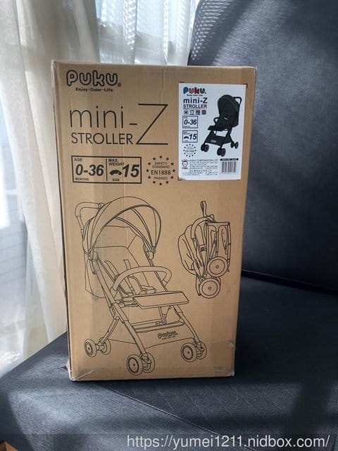 【PUKU-mini-Z米立推車，輕輕甩出大空間】