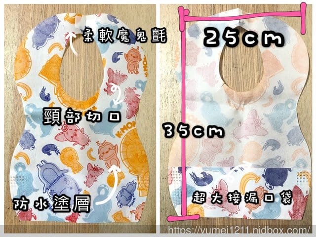 Mother-K【拋棄式防水圍兜】防汙又減量的寶寶外出好幫手 - 第10張圖 Mother-K【拋棄式防水圍兜】防汙又減量的寶寶外出好幫手