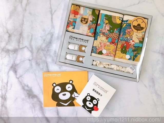 【美美加MeiMeiJia】媽媽育兒的好幫手，口水墊禮盒組送禮、自用都合適的喔！