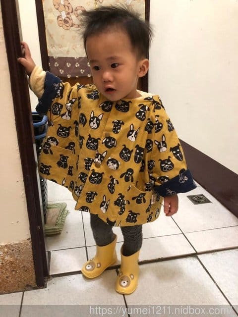 【Q比芝麻暖心手作】嬰幼兒服飾全手工製作給孩子最好的那份心， 秋冬外套給寶寶專屬溫暖