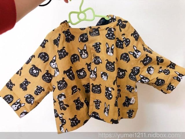 【Q比芝麻暖心手作】嬰幼兒服飾全手工製作給孩子最好的那份心， 秋冬外套給寶寶專屬溫暖