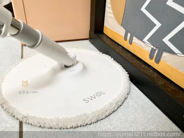 清潔推薦-SWOL雙水箱旋轉拖把-免換水好清潔，小小孩都會用