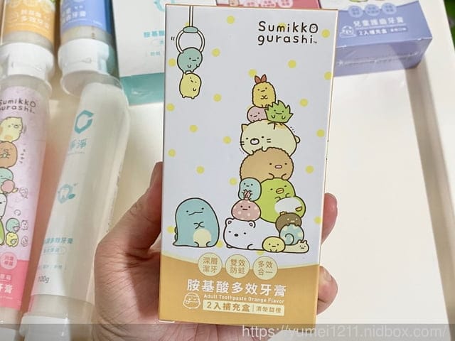 兒童牙膏/淨淨CleanClean -角落小夥伴胺基酸牙膏/甜橙/草莓/葡萄/薄荷口味