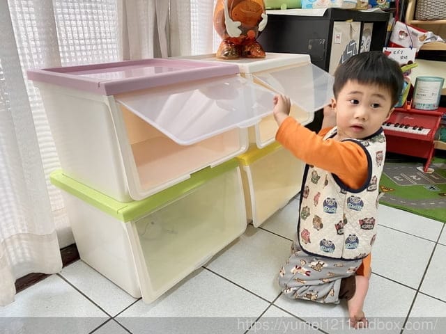 收納箱推薦/大象平方輕透系列直取式收納箱/38L大容量