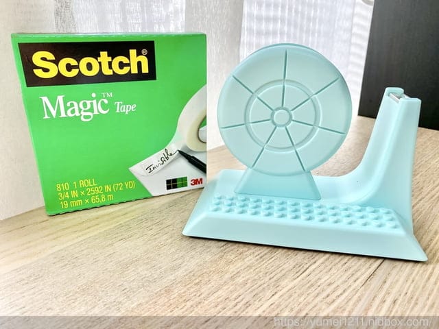 3M Scotch 隱形膠帶-不黏手、不殘膠，霧面貼在點讀紙上也可以通喔