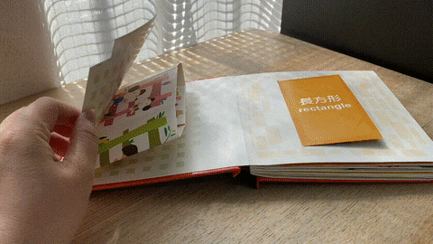 兒童書籍推薦-小小人類，情景認知立體書 寶寶的第一套立體書