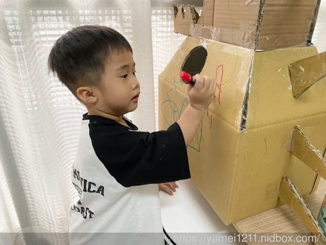 親子手作|紙箱恐龍DIY|防疫在家時間快轉的最好方式 - 第11張圖 親子手作|紙箱恐龍DIY|防疫在家時間快轉的最好方式
