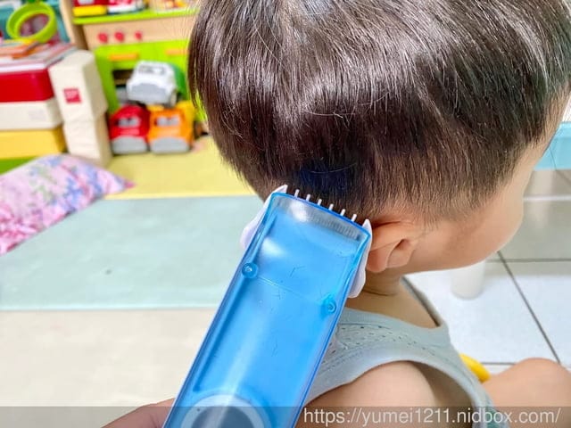 兒童電動理髮器推薦-日本SAKANO KEN坂野健電器-自動吸髮 兒童電動理髮器/剪髮器，超低噪音低震動