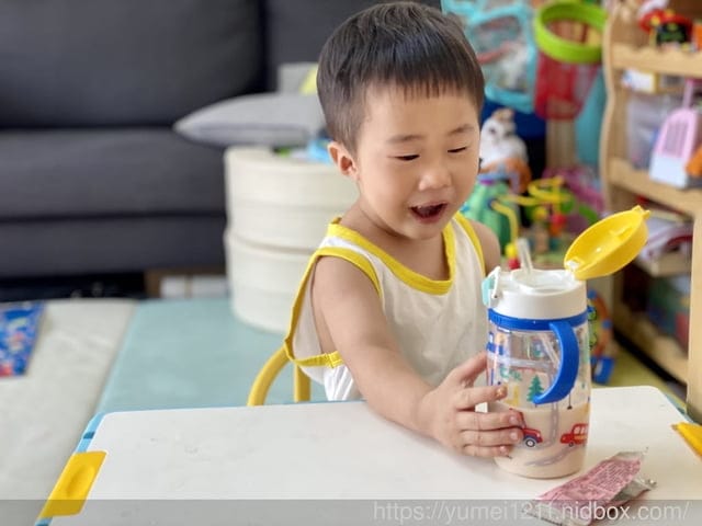 育兒用品-PUKU藍色企鵝-乖寶寶學習水壺組合