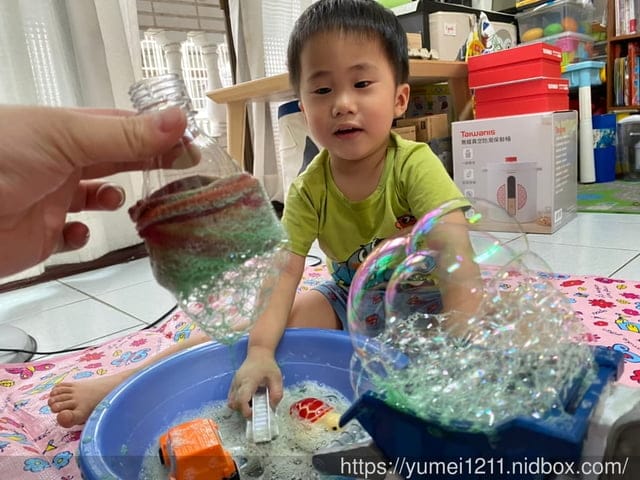 防疫宅家/超簡單自製雲朵泡泡疊高高~~~泡泡遊戲、親子共學、親子遊戲