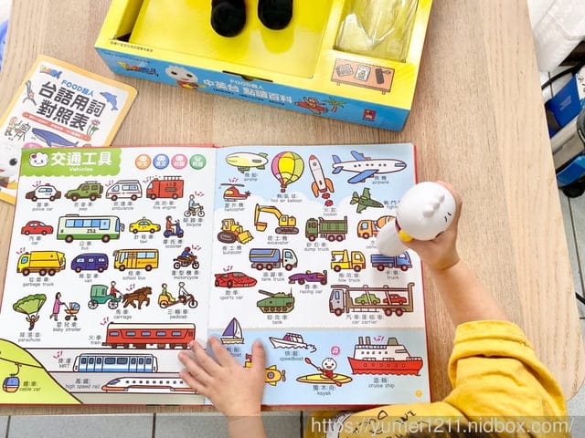 點讀筆推薦/2021全新升級FOOD超人點讀-中英台點讀百科，讓孩子學習更豐富