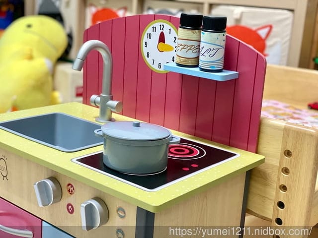 廚房遊戲-Teamson小廚師波爾多木製家家酒玩具小廚房，探索小主廚的夢想世界
