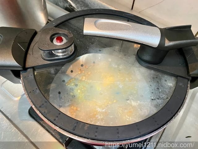低壓鍋食譜-親子料理-焦糖爆米花