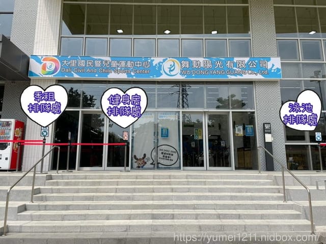 台中大里｜大里國民暨兒童運動中心｜2021/9/25~10/1試營運免費開放｜游泳池、體適能中心｜大里運動中心