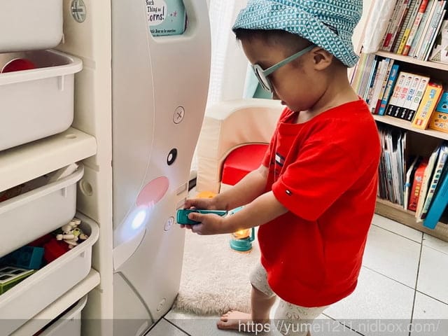 兒童收納｜Caring｜多功能兒童收納櫃-童趣大象款｜空間布置｜培養孩子自主收拾
