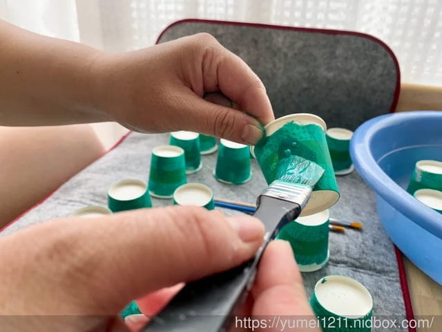 聖誕節特輯手作｜聖誕降臨曆｜紙杯聖誕樹製作｜百元有找