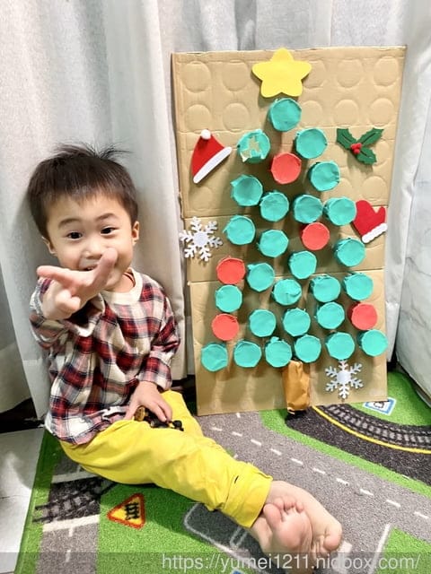 聖誕節特輯手作｜聖誕降臨曆｜紙杯聖誕樹製作｜百元有找