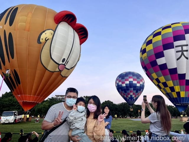 2022臺中熱氣球嘉年華｜沒有追到 台東的熱氣球，台中石岡就不要錯過嚕