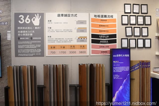從磁磚到SPC，裝潢不繞彎路，最安全的SPC高科技地板！開箱中部最大地板專賣店-向捷地板