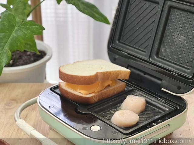 輕食土司｜iNNOHOME-復古三明治機｜3.2公分超厚實的熱壓吐司｜視覺更”厚”看喔