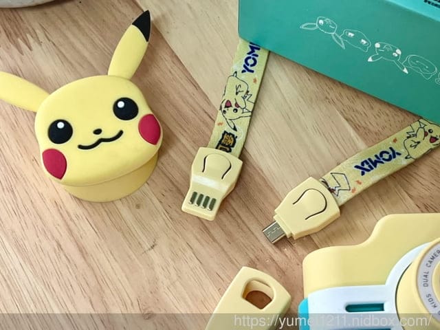 【YOMIX 優迷】Pokémon寶可夢聯名款 Wi-Fi兒童數位相機KC-1