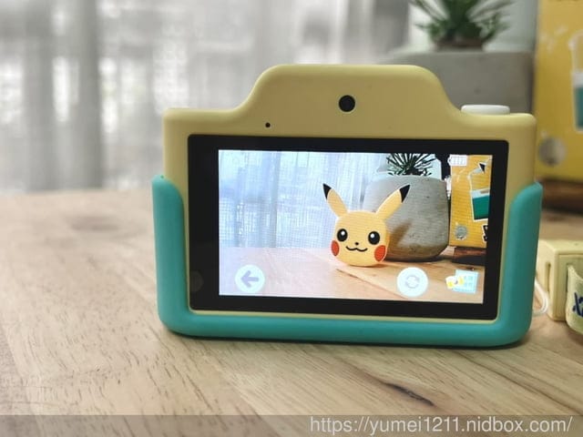 【YOMIX 優迷】Pokémon寶可夢聯名款 Wi-Fi兒童數位相機KC-1