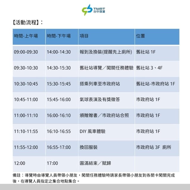 小小職人體驗|TMRT台中捷運小小站長上班嚕|體驗捷運站長工作日常|捷運禮儀|闖關活動 - 第5張圖 小小職人體驗|TMRT台中捷運小小站長上班嚕|體驗捷運站長工作日常|捷運禮儀|闖關活動