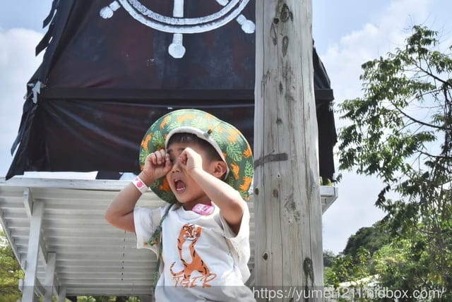 2023南投竹山景點｜海盜村一泊四食玩宿｜尋寶遊戲、親子寵物友善｜一票玩到底！不限次數