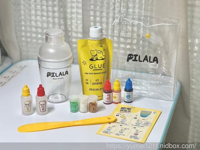 開箱|Pilala皮拉拉史萊姆DIY材料包|安全無毒放心玩簡單上手,超紓壓 - 第4張圖 開箱|Pilala皮拉拉史萊姆DIY材料包|安全無毒放心玩簡單上手,超紓壓