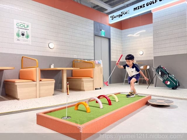 台中親子餐廳|台中三井Lalaport北館|共好GungHo迷你高爾夫主題餐廳|台中餐廳 - 第32張圖 台中親子餐廳|台中三井Lalaport北館|共好GungHo迷你高爾夫主題餐廳|台中餐廳