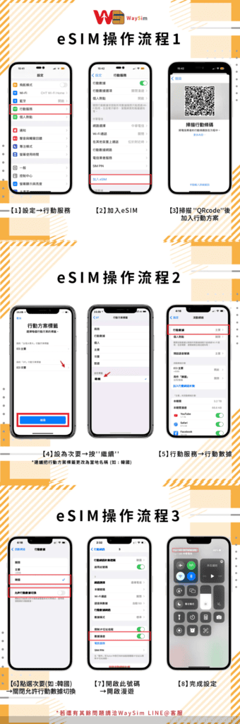 日本eSIM網卡推薦|免換卡掃描即用|折扣碼|玩幾天就買幾天|實際使用心得分享、設定教學 |WaySim威訊 - 第4張圖 日本eSIM網卡推薦|免換卡掃描即用|折扣碼|玩幾天就買幾天|實際使用心得分享、設定教學 |WaySim威訊