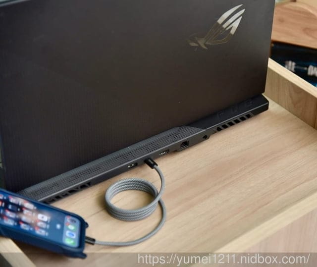 磁吸充電傳輸線推薦|YOMIX優迷|Type-C to Type-C PD100W快充磁吸編織收納充電傳輸線1M|一秒方便收納|強迫症必收 - 第5張圖 磁吸充電傳輸線推薦|YOMIX優迷|Type-C to Type-C PD100W快充磁吸編織收納充電傳輸線1M|一秒方便收納|強迫症必收