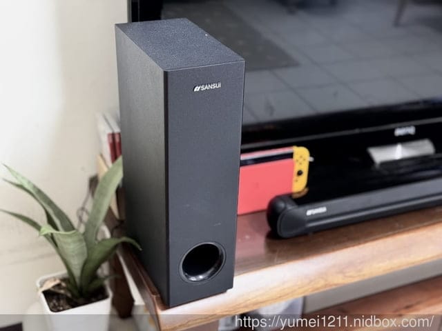 音響開箱|SANSUI山水|2.1聲道重低音藍芽聲霸SoundBar(SSB-555N)|3D立體環繞音效|家庭劇院聲霸|支援藍芽5.3 - 第5張圖 音響開箱|SANSUI山水|2.1聲道重低音藍芽聲霸SoundBar(SSB-555N)|3D立體環繞音效|家庭劇院聲霸|支援藍芽5.3