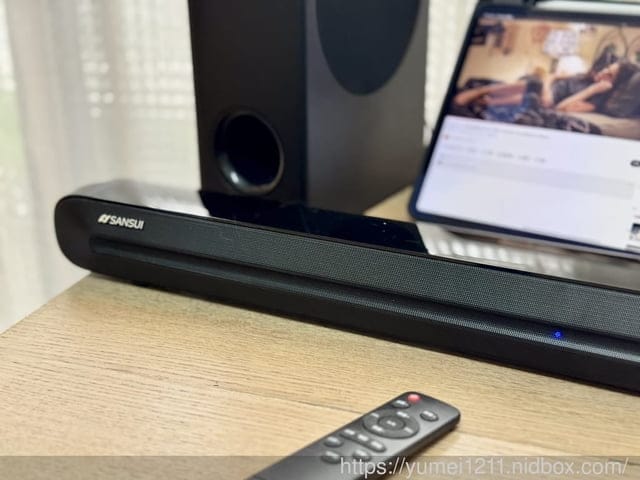 音響開箱|SANSUI山水|2.1聲道重低音藍芽聲霸SoundBar(SSB-555N)|3D立體環繞音效|家庭劇院聲霸|支援藍芽5.3 - 第10張圖 音響開箱|SANSUI山水|2.1聲道重低音藍芽聲霸SoundBar(SSB-555N)|3D立體環繞音效|家庭劇院聲霸|支援藍芽5.3