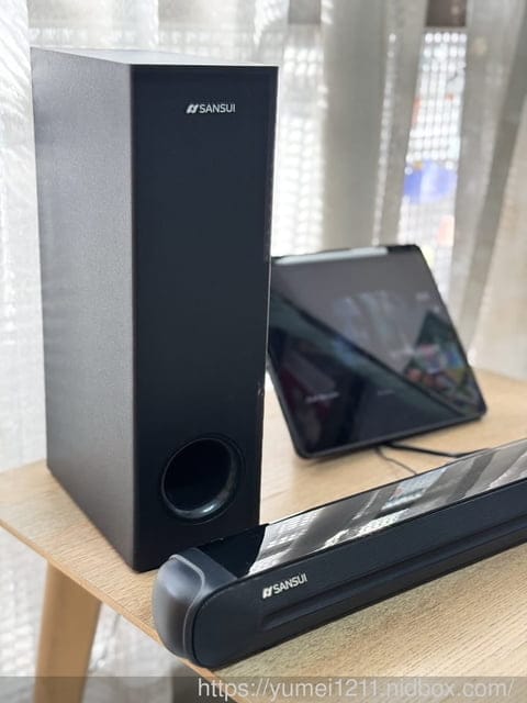 音響開箱|SANSUI山水|2.1聲道重低音藍芽聲霸SoundBar(SSB-555N)|3D立體環繞音效|家庭劇院聲霸|支援藍芽5.3 - 第18張圖 音響開箱|SANSUI山水|2.1聲道重低音藍芽聲霸SoundBar(SSB-555N)|3D立體環繞音效|家庭劇院聲霸|支援藍芽5.3