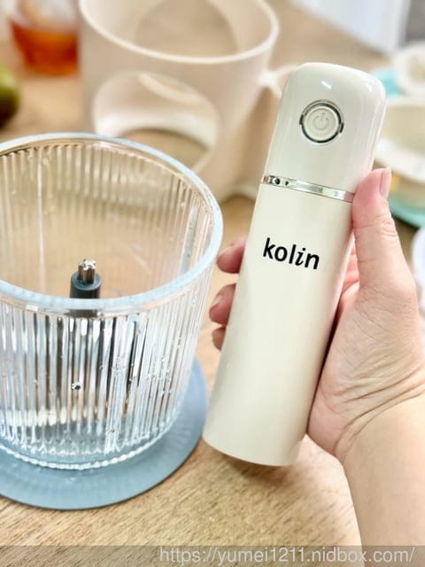懶人料理必備神器｜Kolin 歌林無線多功能調理機｜冰沙、備料、低卡麻糬三種超實用做法