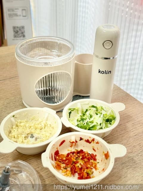 懶人料理必備神器｜Kolin 歌林無線多功能調理機｜冰沙、備料、低卡麻糬三種超實用做法