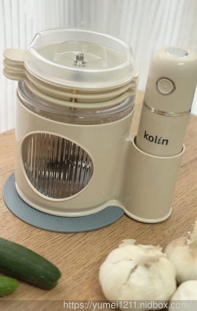 懶人料理必備神器｜Kolin 歌林無線多功能調理機｜冰沙、備料、低卡麻糬三種超實用做法