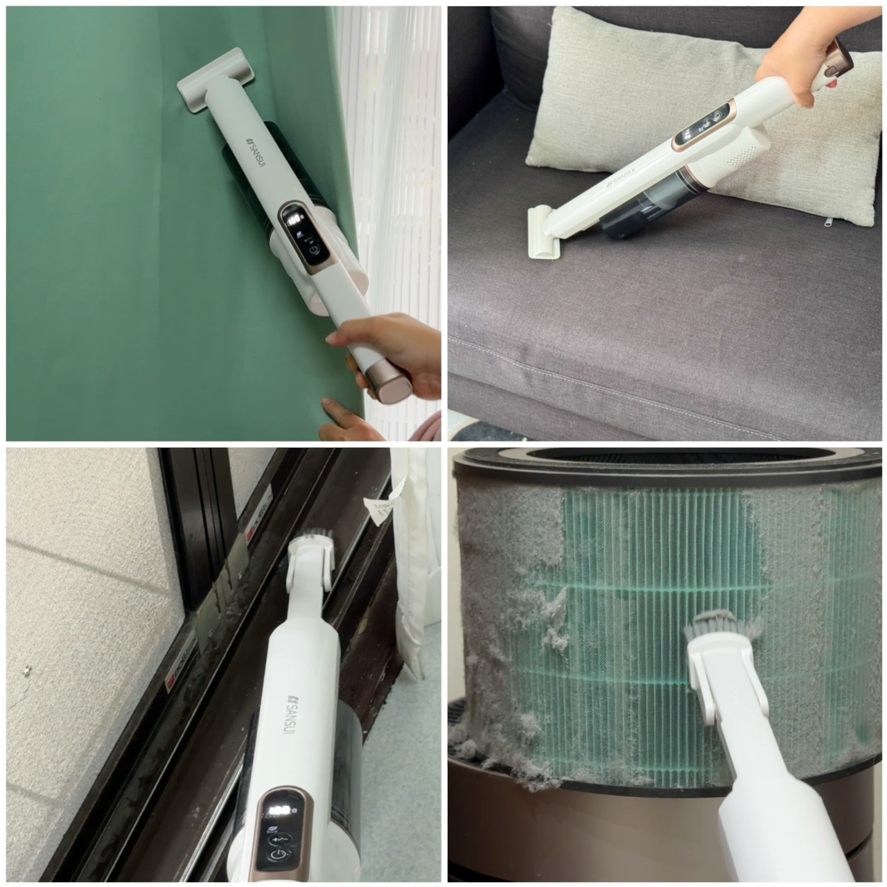 【居家清潔家電開箱】主機就是收納盒!SANSUI山水評價心得分享,媽媽的自動集塵吸塵器實測:小白淨無線手持吸塵器評價,超靈活輕量易手持吸塵器推薦! - 第16張圖 【居家清潔家電開箱】主機就是收納盒!SANSUI山水評價心得分享,媽媽的自動集塵吸塵器實測:小白淨無線手持吸塵器評價,超靈活輕量易手持吸塵器推薦!